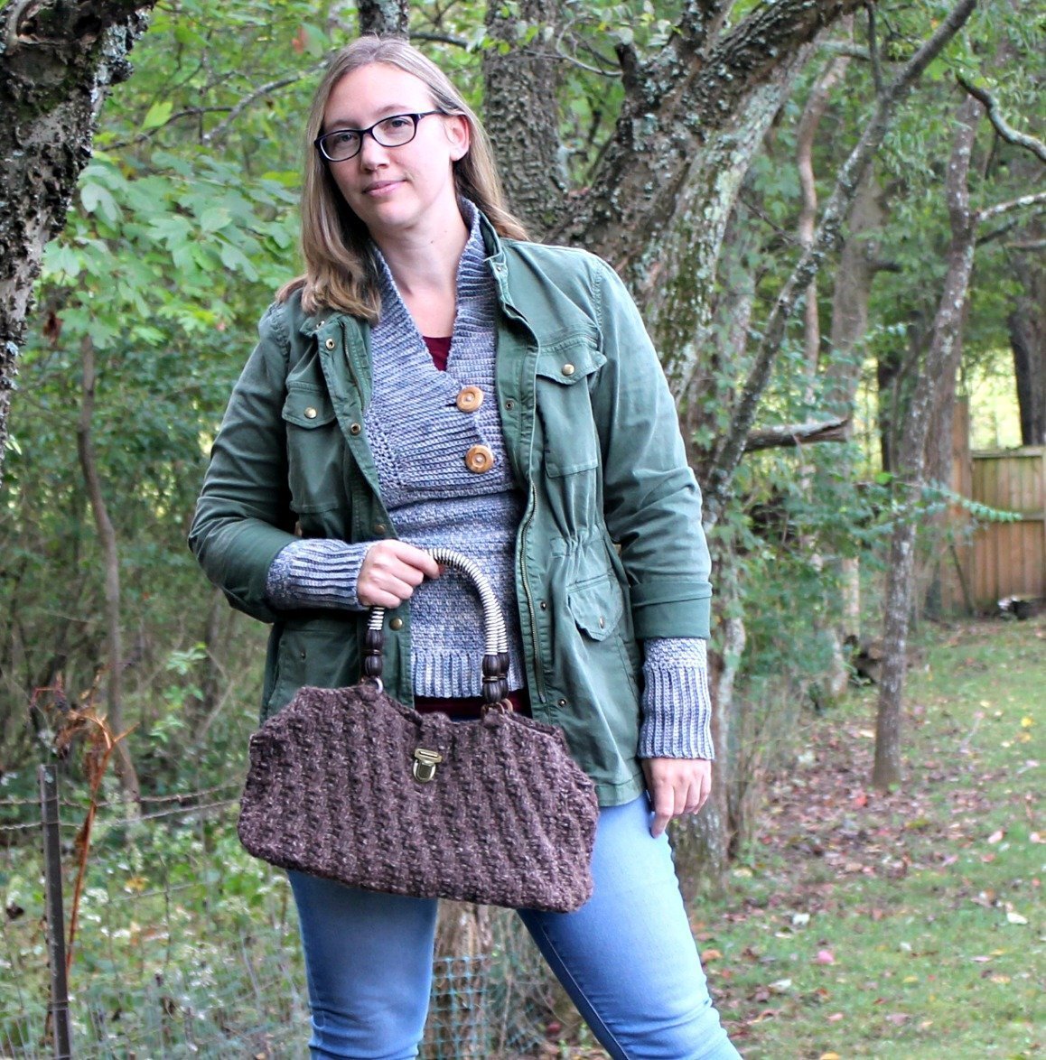 Oat Stitch Handbag