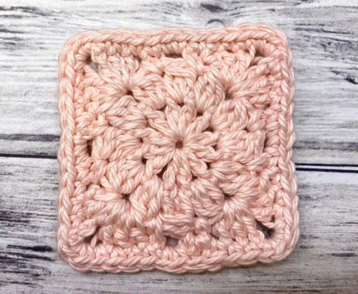 Small Crochet Square Motif