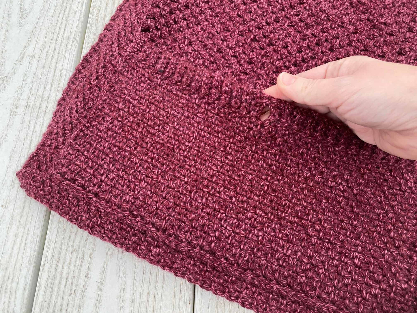 Simple Pocket Shawl