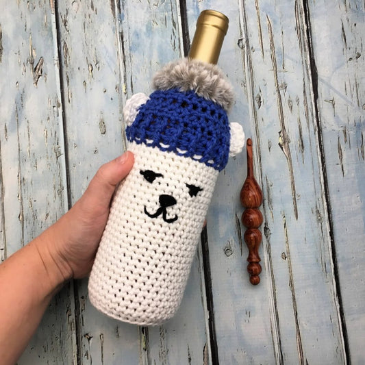 Polar Bear Bottle Cozy