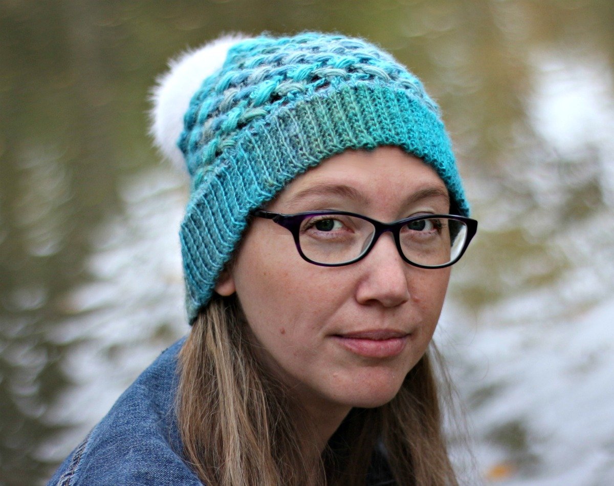 Puff Stitch Slouch Hat