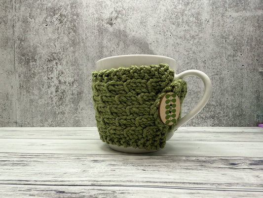 Quick Knit Coffee Cozy