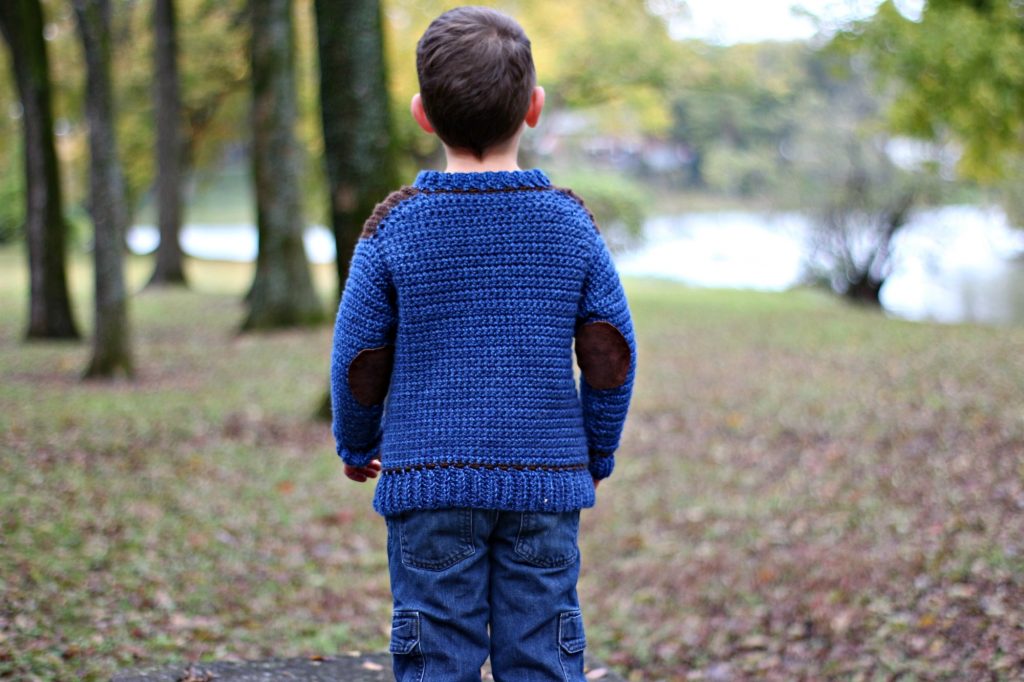 Kid's Saddle Shoulder Sweater