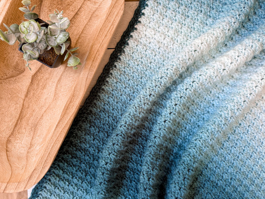 Sedge Stitch Crochet Blanket