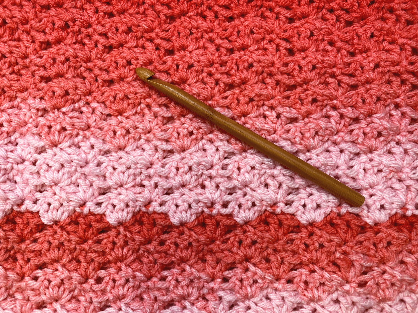 Easy Shell Stitch Crochet Blanket