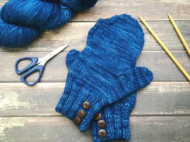Simple Driving Mittens