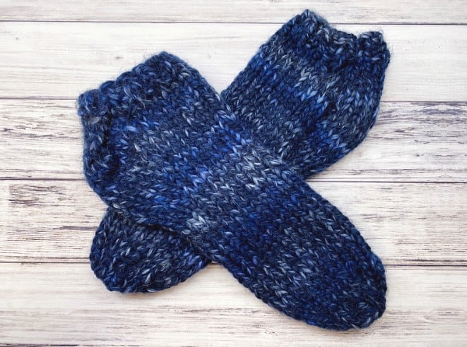 Super Bulky Knit Socks