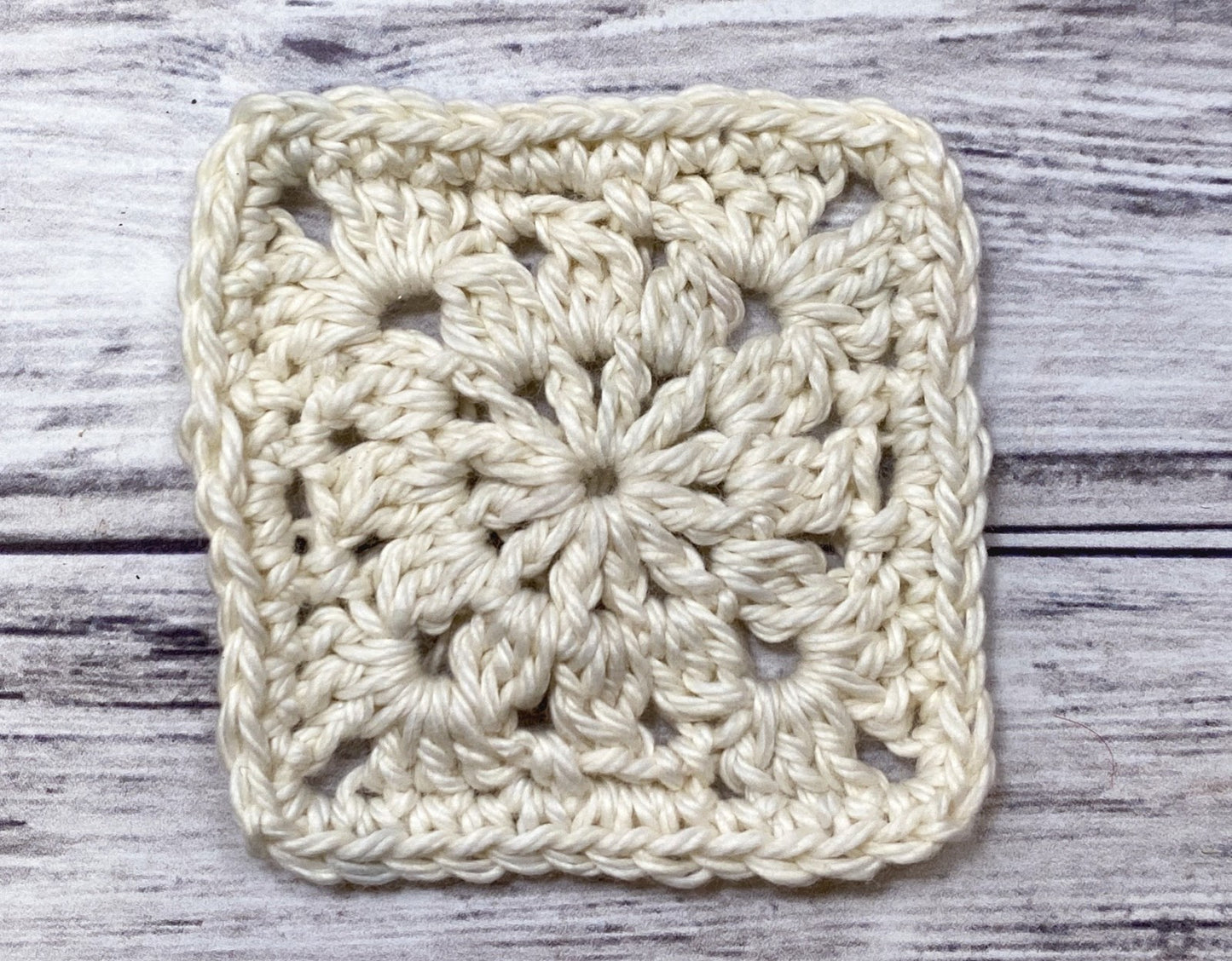 Small Crochet Square Motif