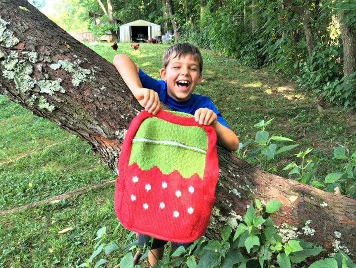 Sweet Strawberry Backpack