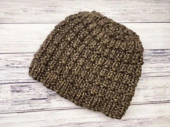 Easy Super Bulky Knit Hat