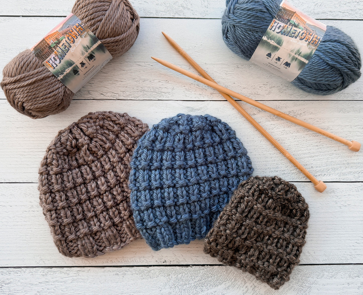 Easy Super Bulky Knit Hat