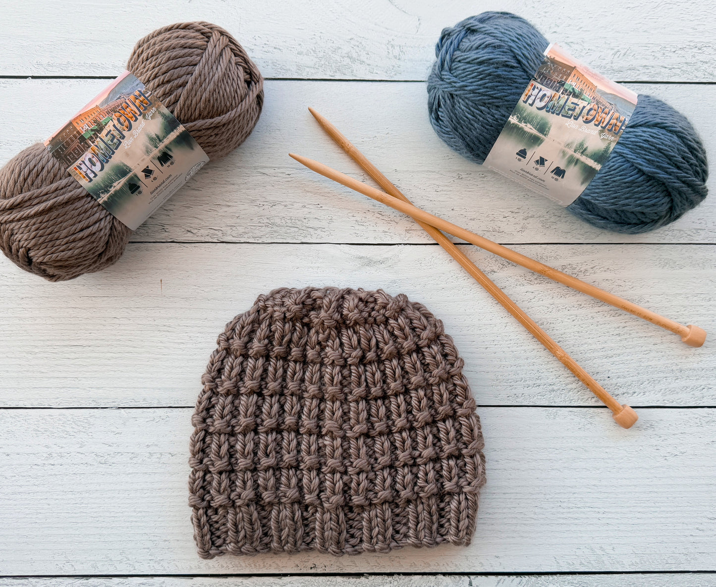 Easy Super Bulky Knit Hat