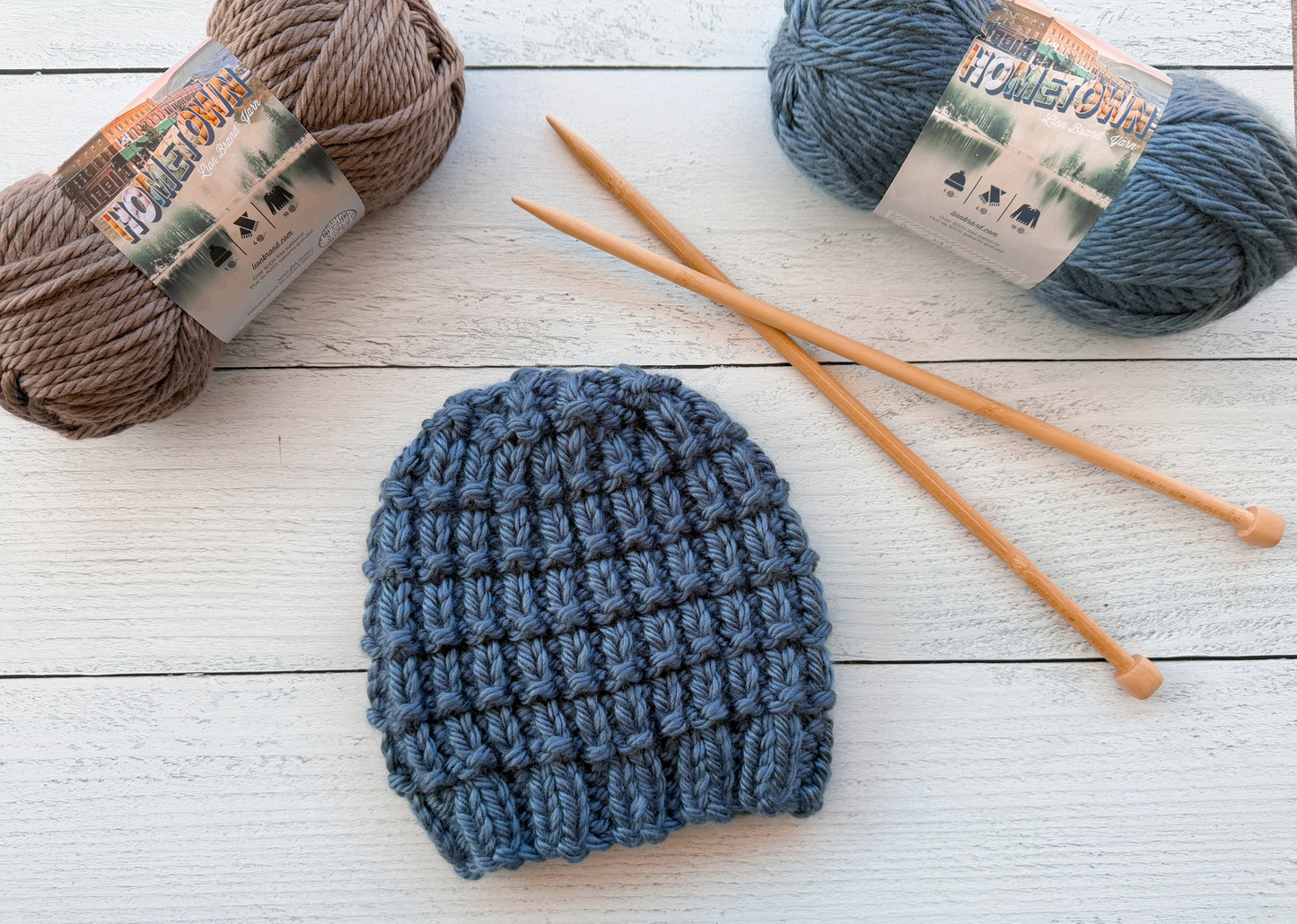 Easy Super Bulky Knit Hat