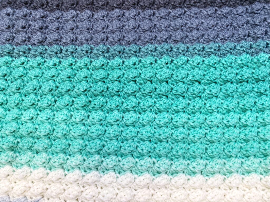 Textured Crochet Baby Blanket