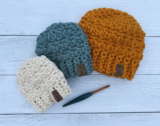 Textured Super Bulky Beanie