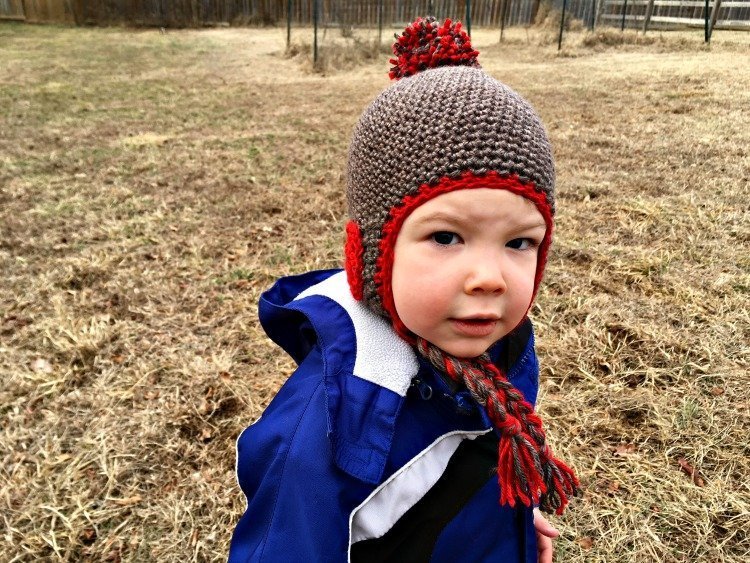 Valentine Earflap Hat