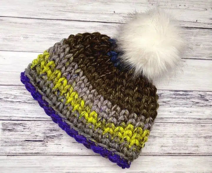 Waistcoat Stitch Crochet Hat