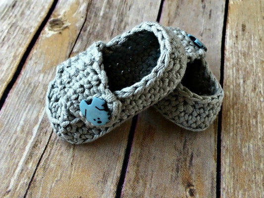 Baby Button Loafers
