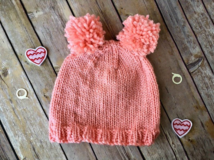 Double Pom Hat