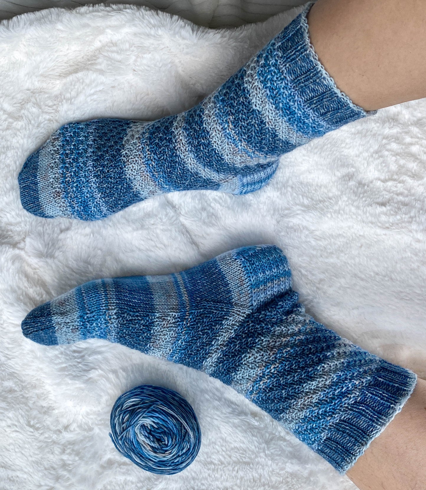 Static Sock Knitting Pattern