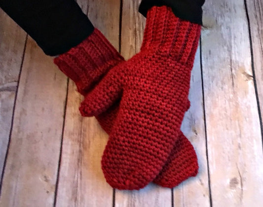 Basic Crochet Mittens