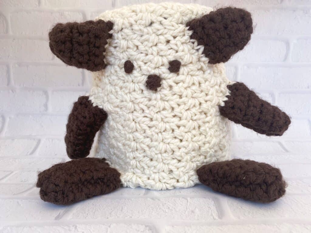 Crochet stuffed animal online blanket