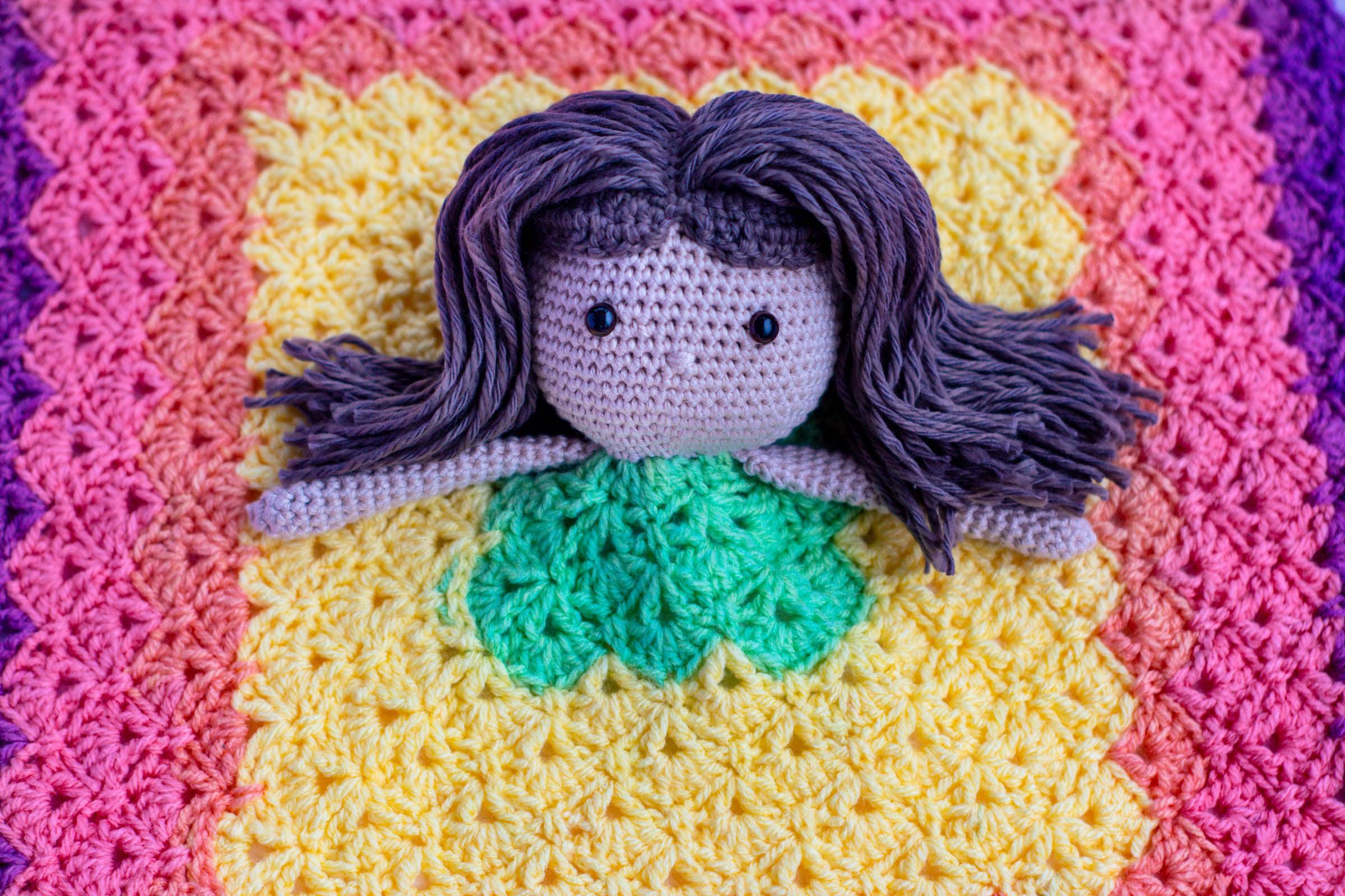 Crochet Doll Lovey Love.Life.Yarn