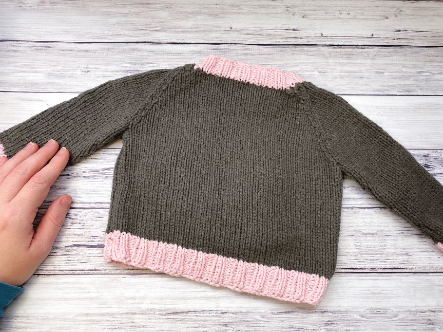 Sleepy Bunny Baby Knit Sweater