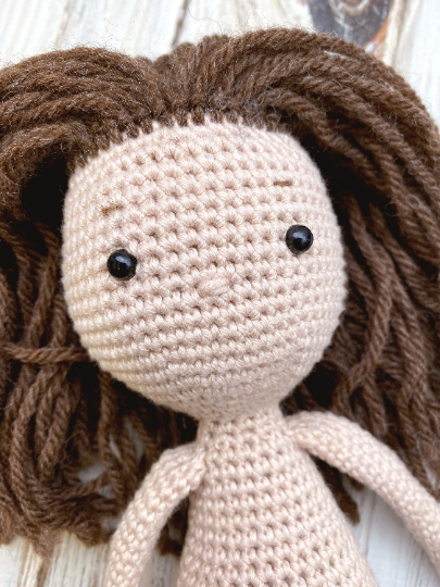 Morgan Crochet Doll Pattern